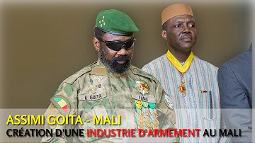 Assimi Goïta annonce la création d'une industrie militaire au Mali en accord avec la Russie !