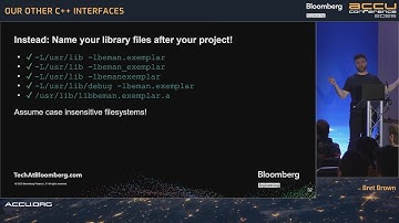 Our Other C++ Interfaces - Bret Brown - ACCU 2025