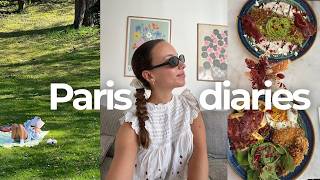 Romanticizing summer in the city of love - solo dates, reading & settling in to Paris life!