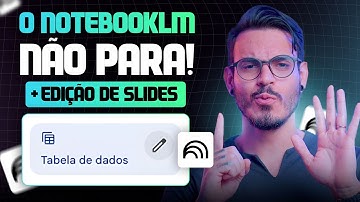 NotebookLM: 6 NOVIDADES + Edição de Slides!