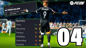 CAN HE BECOME THE BEST STRIKER?!!🔥💯 | FC26 Career Mode w/ Storylines #4