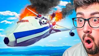 ATERRIZAJES DE EMERGENCIA Y ACCIDENTES DE AVIONES 😱 | Besiege Español