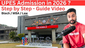 UPES Admission in 2026 Step by Step Guide Video  | Admission in upes dehradun 2026