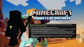 New! Mounts of Mayhem Cape..