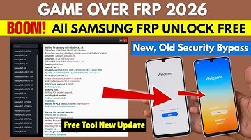 Samsung FRP Bypass (All Android Versions)  Old & New Android Bypass Free Method  | Samsung FRP Tool