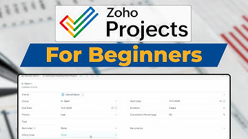 How to USE Zoho Projects for Beginners || Zoho Projects Training
