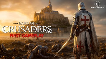 BAND OF CRUSADERS First Gameplay Demo | New TACTICAL ISOMETRIC Action RPG like The Witcher & Diablo