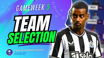 MY FPL GW5 TEAM SELECTION | Top 5 Isak replacements 🔥 | Fantasy Premier League 24/25