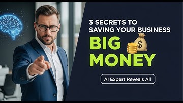 AI Expert Reveals 3 Secrets to Saving Your Business BIG Money