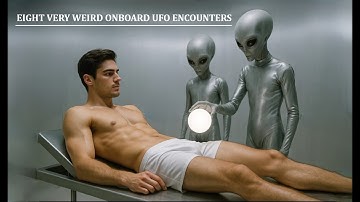 EIGHT VERY WEIRD ONBOARD UFO ENCOUNTERS