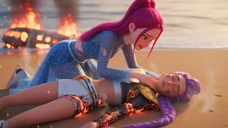 RUMI & MIRA'S MIRACULOUS RESCUE AFTER THE CRASH - KPop Demon Hunters Animation