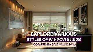 Explore Various Styles of Window Blinds | Comprehensive Guide 2026