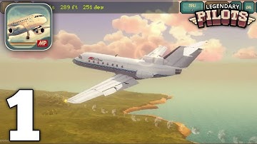 Legendary Pilots Gameplay Walkthrough Part 1 (iOS, Android)