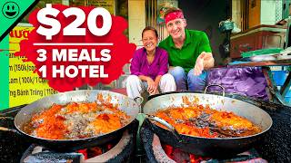 Surviving on $20 a Day in Vietnam!! (3 meals / 1 hotel)