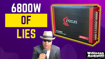 Zyzcles 6800W Amplifier EXPOSED! Don’t Get Scammed by Fake Wattage Claims!