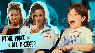 Soccer Pros Ali Krieger and Midge Purce Face Off Against Kids | Celebrity Substitute