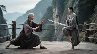 功夫電影！小尼姑功夫高強，連功夫大師都不是他的對手！#kungfu #movie
