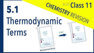 5.1 Thermodynamische termen | NCERT Klas 11 Scheikunde Herhaling #ncertchemistry