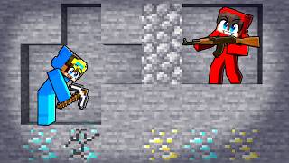 I Secretly Used GUNS in a Minecraft Speedrun…