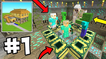 Build Craft: Master Block 3d Stronghold Multiplayer Survival Walkthrough Part 1