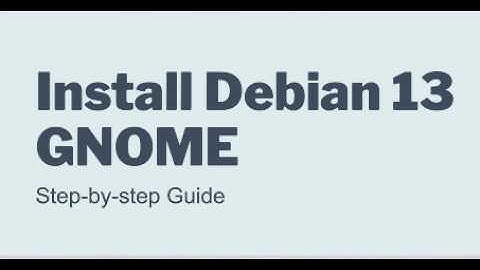 How To Install Debian 13 "Trixie" GNOME Desktop From Start To Finish +Tips & Tricks [2025]