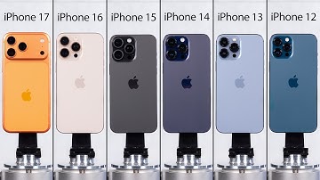 iPhone 17 vs 16 vs 15 vs 14 vs 13 vs 12 Speed Test!