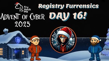 Registry Furrensics - (Advent of Cyber 2025-Day 16)