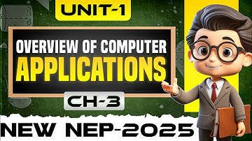 Overview and Applications of Computer | B.Sc Computer Science Sem 1 Fy | NEP 2025–26 Syllabus