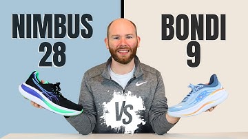Asics Gel Nimbus 28 vs Hoka Bondi 9 by a Foot Specialist