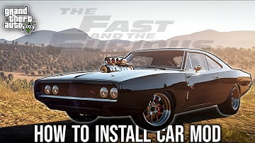 How to Install GTA V PC Mods Beginner Mod Tutorial & Car Modding Tutorial || fast and furious
