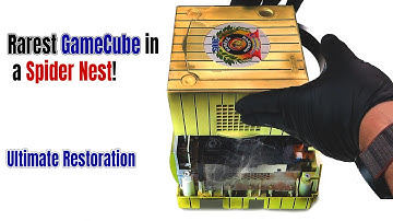 This rare GameCube is not even Yellow!🐾Hanshin Tigers🐾 game console Ultimate Restoration