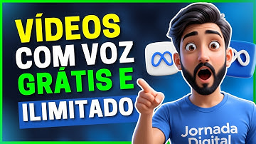 🚨 META AI ATUALIZOU: Crie VÍDEOS com VOZ, Faça Imagem CANTAR e FALAR 100% GRÁTIS e ILIMITADO!