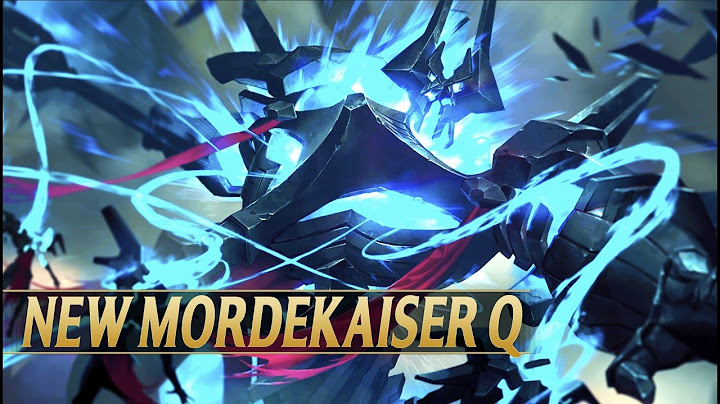 MORDEKAISER'S Q NOW SCALES WITH AD - League of Legends
