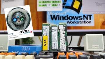 Windows NT Gets NVMe in 2025?! Real Driver, Real Hardware