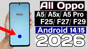 All OPPO FRP BYPASS | Android 12/13/14/15 |New Method | Oppo Mobile Google Account Bypass Without Pc