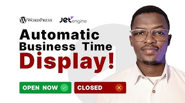 Automatic Business Hours on WordPress Website. SMART! | JetEngine | Crocoblock Tutorial