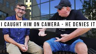 Scammer tried to scam a tourist in front of police