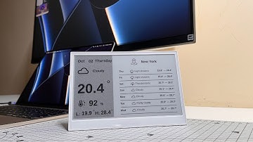 No-Code ePaper Smart Desk Display: reTerminal E1001 + SenseCraft HMI YouTube Subs, Sensors & More!