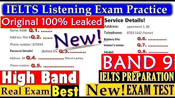IELTS LISTENING PRACTICE TEST 2025 WITH ANSWERS | 04.11.2025