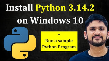 Hoe installeer je Python 3.14.2 op Windows 10?