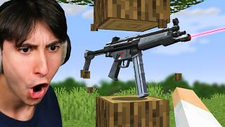 Minecraft, But All Drops Are Guns