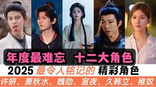 復盤2025年最難忘的12個角色！一起對比！成毅莽撞的少俠、劉宇寧的接地氣、任嘉倫的強制愛、白敬亭的深情款款！女星只上榜三個，趙露思的假名媛、白鹿的黑蓮花、楊冪的俺娘寧繡繡！