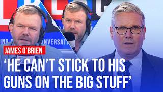 James O’Brien dissects Keir Starmer’s benefits climbdown | LBC