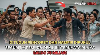 DITUDUH PENCOPET DAN HAMPIR DIPUKUL SECURITY, PEMUDA DEKIL INI TERNYATA PUNYA SALDO 75 MILIAR!