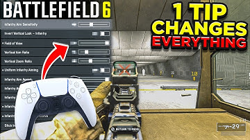 How to ABUSE AIM ASSIST in Battlefield 6 + Improve Aim! 🎮 (BF6 Best Controller Settings PS5/XBOX)