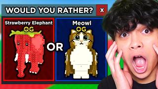 WOULD YOU RATHER in Steal a Brainrot?!
