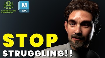 The EASIEST Way To Set Up CC5 Characters In Maya 2024/2025