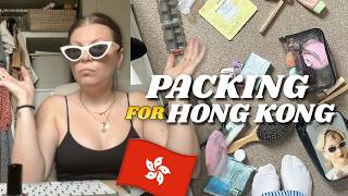 Packing For Hong Kong - CARRY-ON ONLY - Vlog Style, Casual Pack With Me Befpre My Solo Trip to Asia