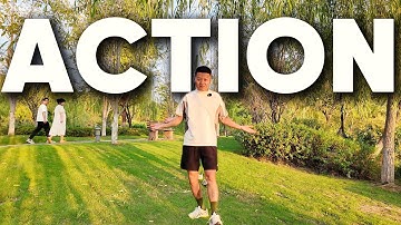 40 Action Verbs You NEED to Know in English | Slow English with Routine (Comprehensible Input)