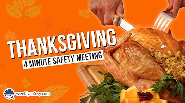 Veiligheidsbijeenkomst op Thanksgiving